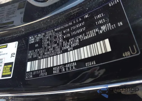 2024 Toyota Corolla Cross Hybrid Se from USA, damaged, VIN 7MUFBABG2RV031061